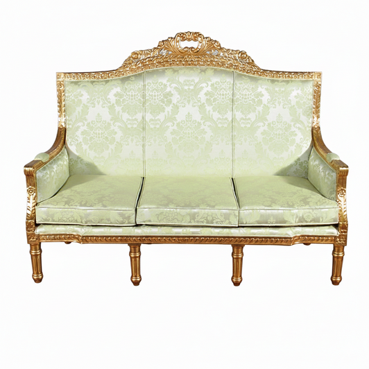 Gold Leaf French Sofa
