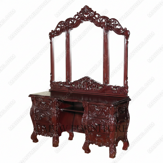 Cherry French Rococo  Ladies Vanity