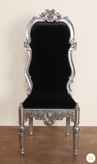 Pair 2 Mahogany Noblesse Dining Chairs