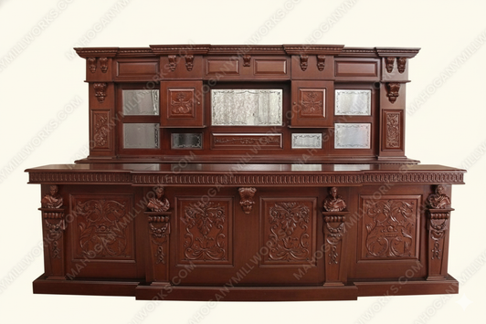 12.5ft Belmont Victorian Gothic Pub Bar