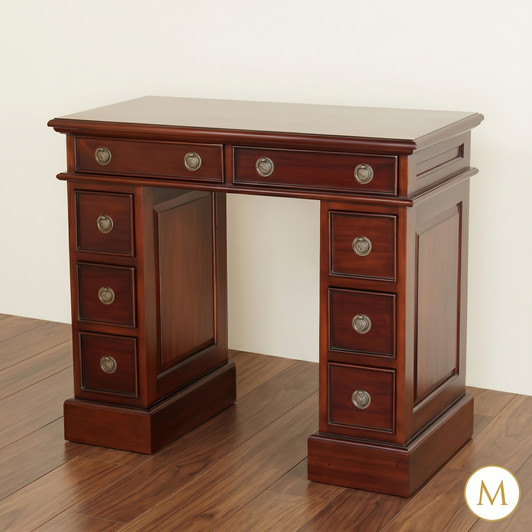 Small Double Pedestal Desk