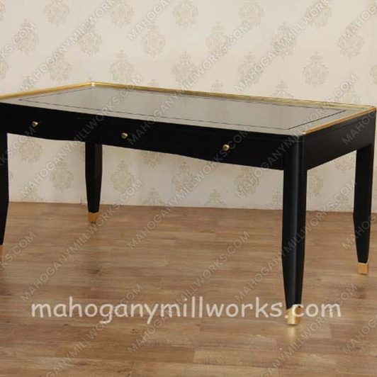 Ebony Writing Table Desk