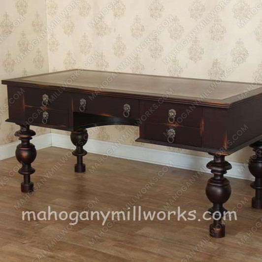 Mahogany Jacobean Writing Desk