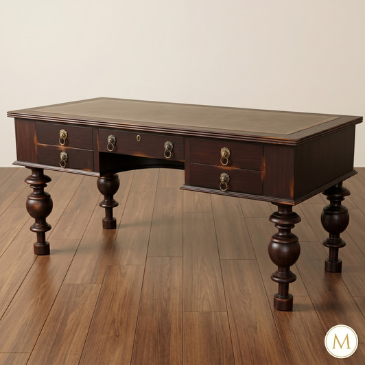 Mahogany Jacobean Writing Desk