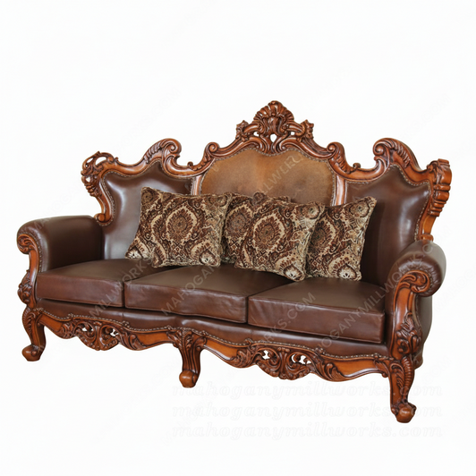 Normandy Genuine Leather Sofa