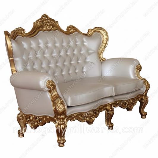 Classique Pearl White Sofa Couch