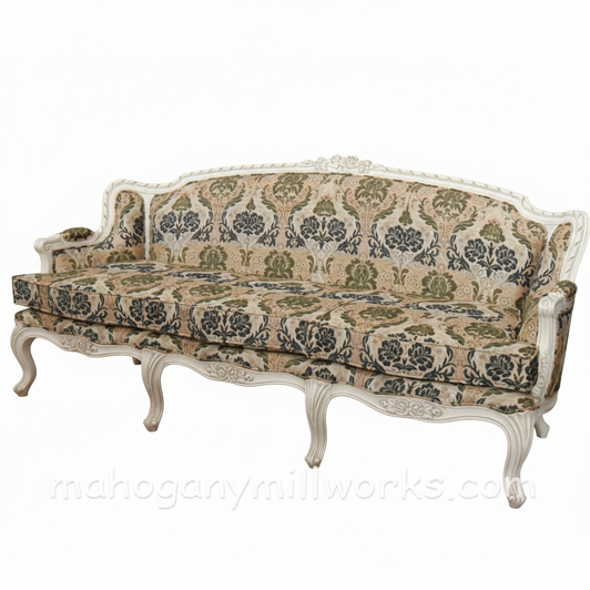French Louis Carved Sofa
