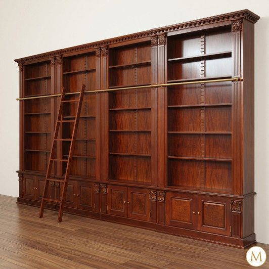 15ft Roman Sectional Bookcase