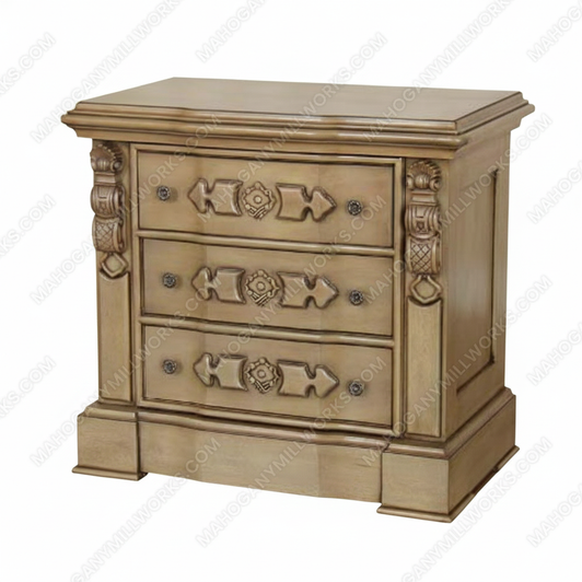 Corinthian Nightstand Bedside Table