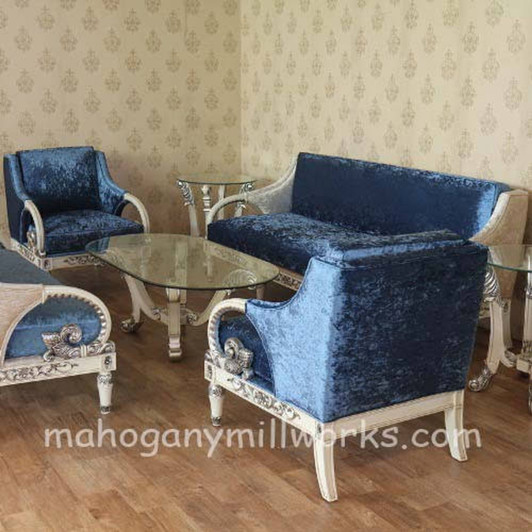 Elegant Vanitas Living Room Sofa Set