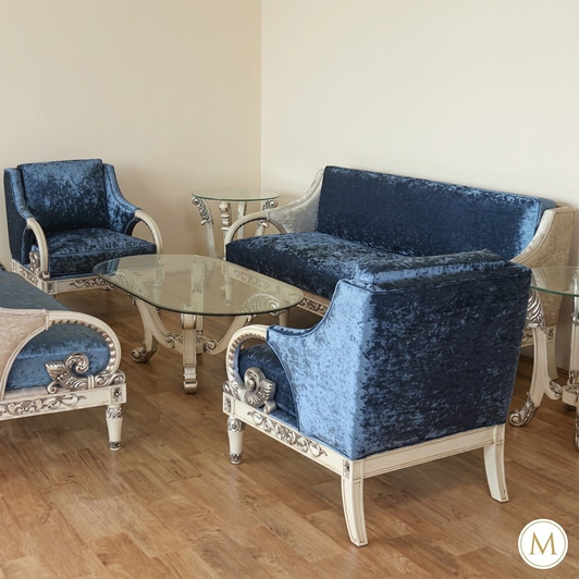 Elegant Vanitas Living Room Sofa Set