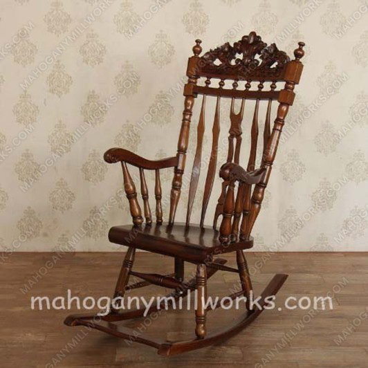 Carved Rocking Chair
