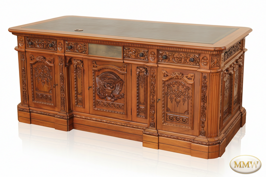 6ft Mahogany Presidential Oval Office Resolute Desk (6ft x 36"D)