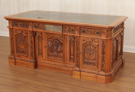 6ft Mahogany Presidential Oval Office Resolute Desk (6ft x 36"D)