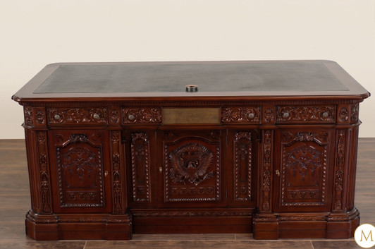 6ft Dark Mahogany Presidential Resolute Desk Replica (6ft x 36"D)