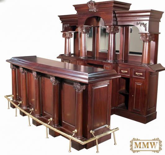 9ft Classic English Home Pub Bar