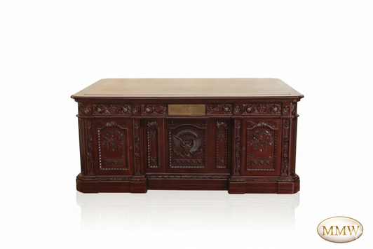 6ft Dark Mahogany Presidential Resolute Desk