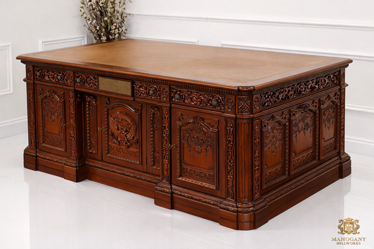 6ft Walnut HMS Resolute Office Desk (for tall people))