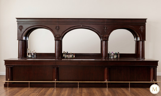 20ft Mahogany Brunswick Commercial Restaurant  Bar