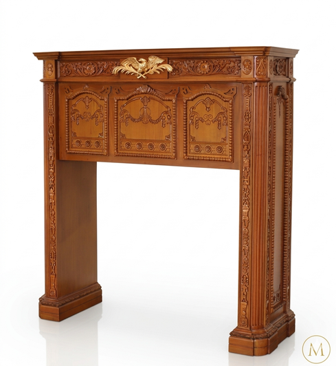 Light Mahogany Presidential Resolute Mantle
