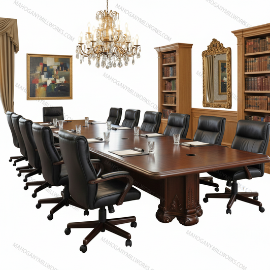 12ft Cherry Executive Office Conference Table