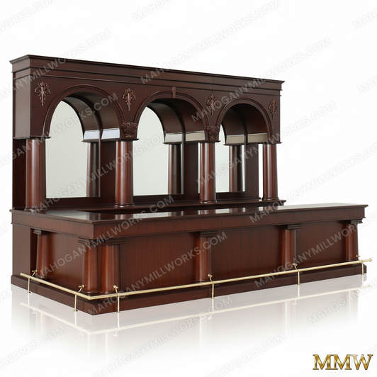 16ft L-Shape Brunswick Saloon Pub Bar