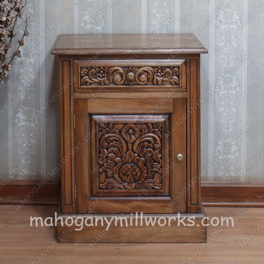 Light Oak Anchestral Bedside