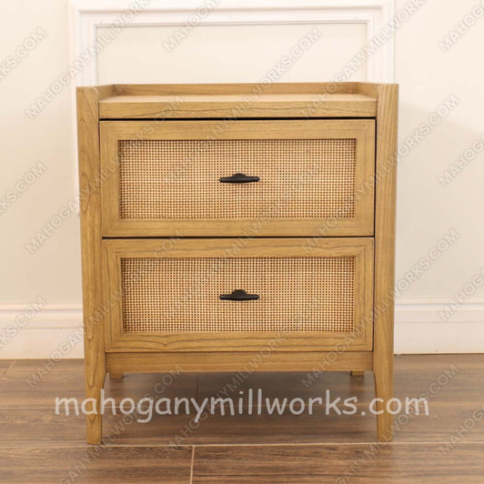 Chic Weathered Bali Bedside