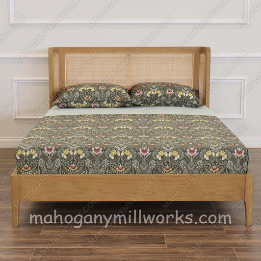 Chic Weathered Bali Bed from Mindi Wood