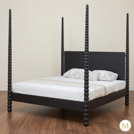 Bobbin Turned Four Poster Bed (several finish options)
