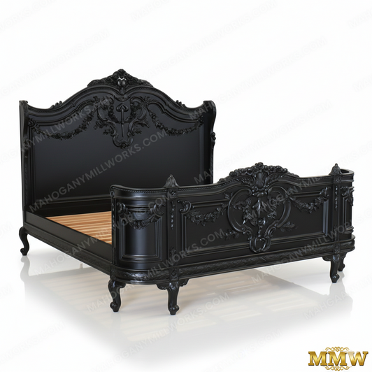 Majestic Black Napoleon Bonaparte Bed