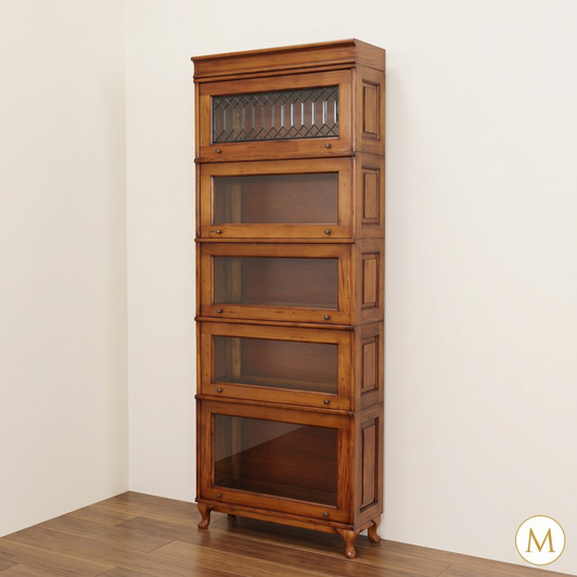 5-Stack Interchangeable Barrister Bookcase