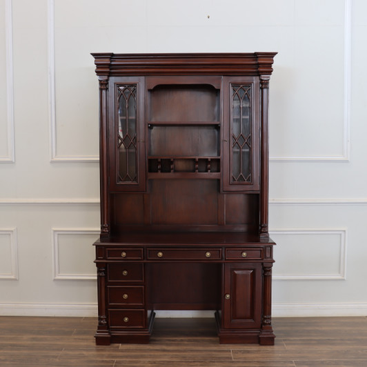 Custom Mahogany Hutch