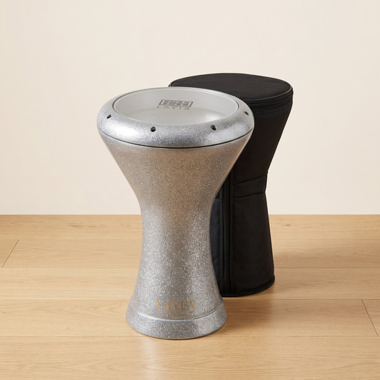 Layla Silver Premium 9" Sombaty Darbuka