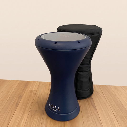 Layla Navy Blue Premium 9" Sombaty Darbuka