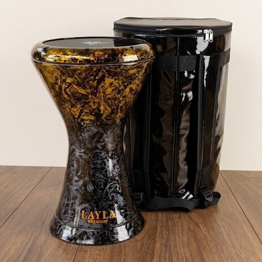 MADE TO ORDER | LAYLA Darbuka – Grey Gold – C007