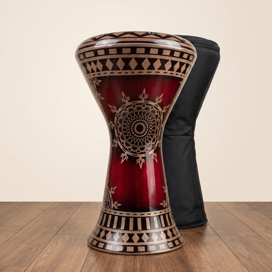 MADE TO ORDER | LAYLA Darbuka – Pro Red– C010