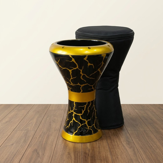 Custom LAYLA Darbuka – Classic Black – C013