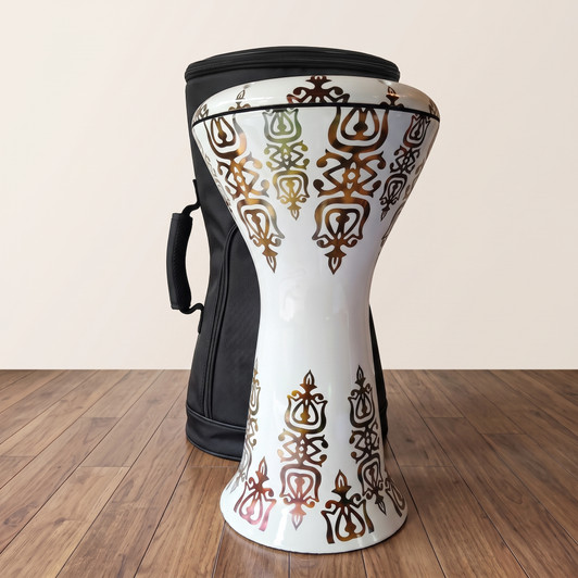 MADE TO ORDER | LAYLA Darbuka – Pro White – C118