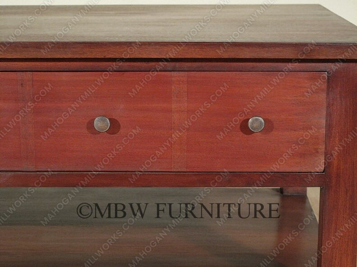 4ft Distressed 1-Drawer Coffee Table