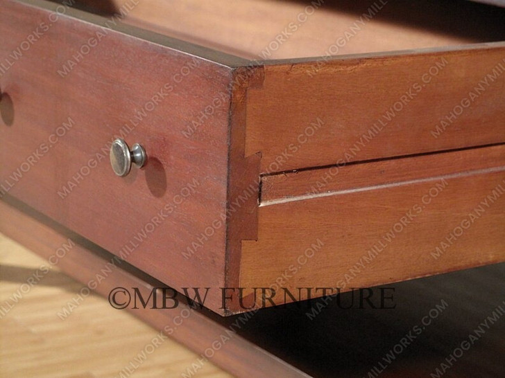 4ft Distressed 1-Drawer Coffee Table