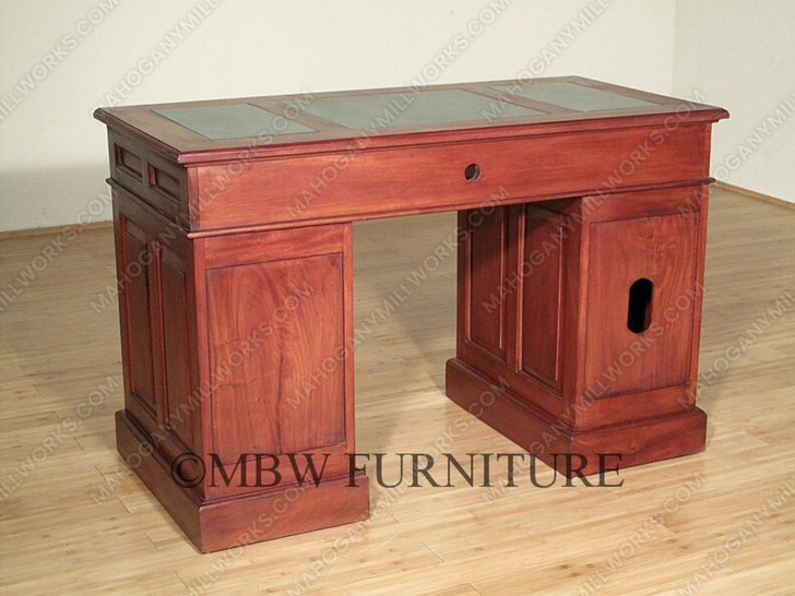 Regency Home Office Desk w/ Leather