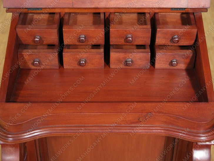 Mahogany Leather Top Davenport Desk
