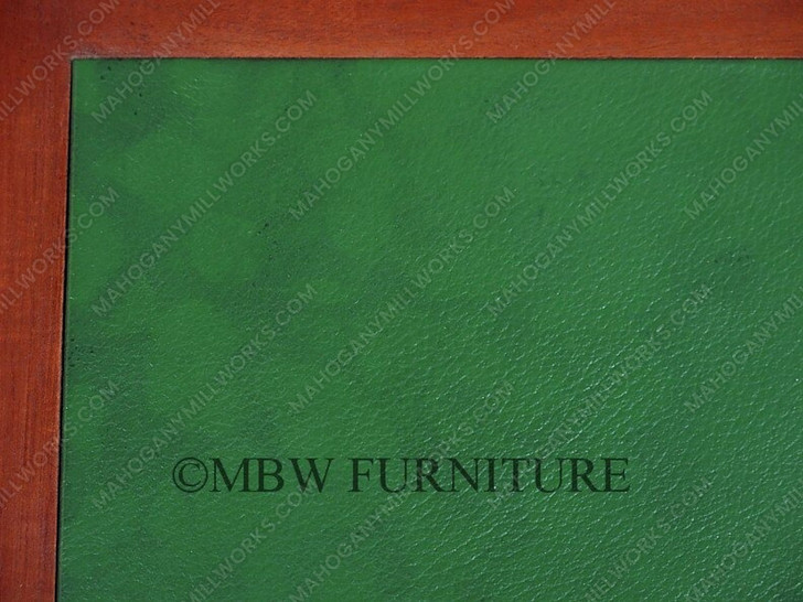 Mahogany Leather Top Davenport Desk