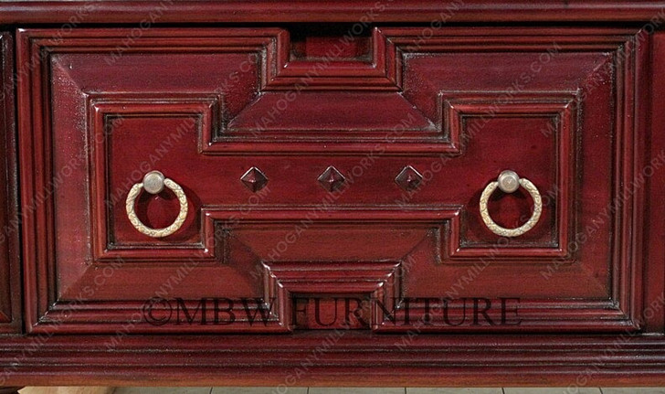 Casablanca Dark Mahogany 2-Door Armoire/Wardrobe