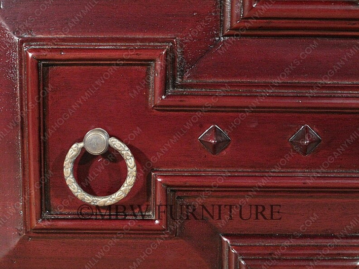 Casablanca Dark Mahogany 2-Door Armoire/Wardrobe