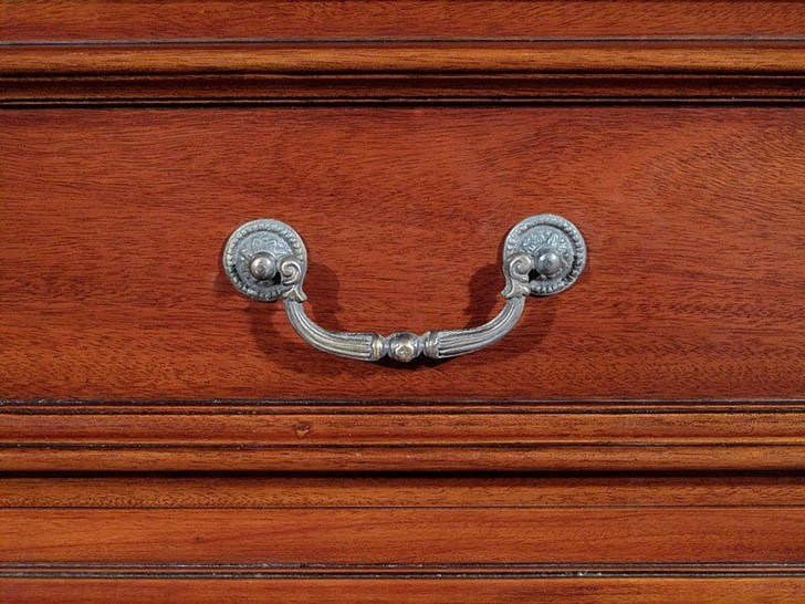 6ft Solid Mahogany 2-Door Wardrobe (6ft W x 7ft H)