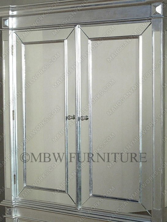Mirrored Wardrobe Cabinet
