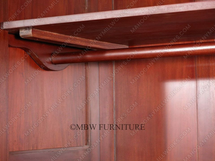 Solid Mahogany French Cabinet Chest