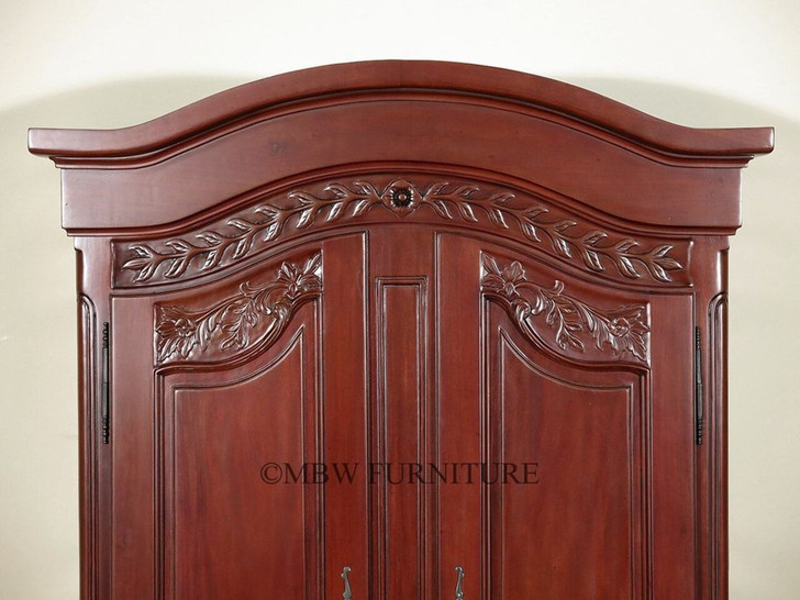 Solid Mahogany French Cabinet Chest